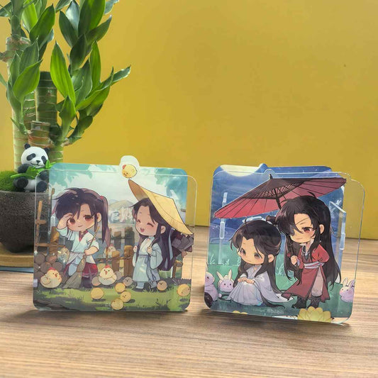 Heaven Officials Blessing Pen Holder，Hua Cheng&Xie Lian Acrylic Pencil Holder