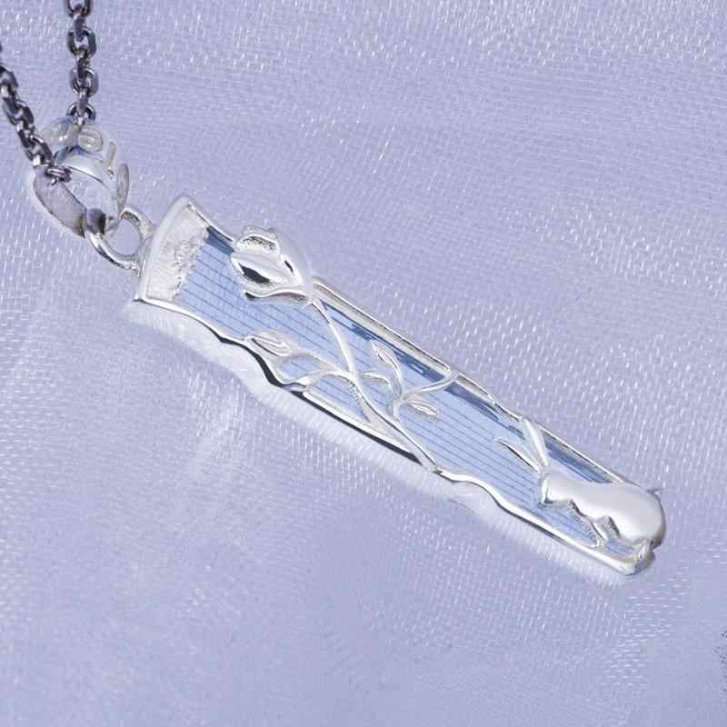 Mo Dao Zu Shi Pendants，S925 Sterling Silver Necklace，Wangji Guqin Shape