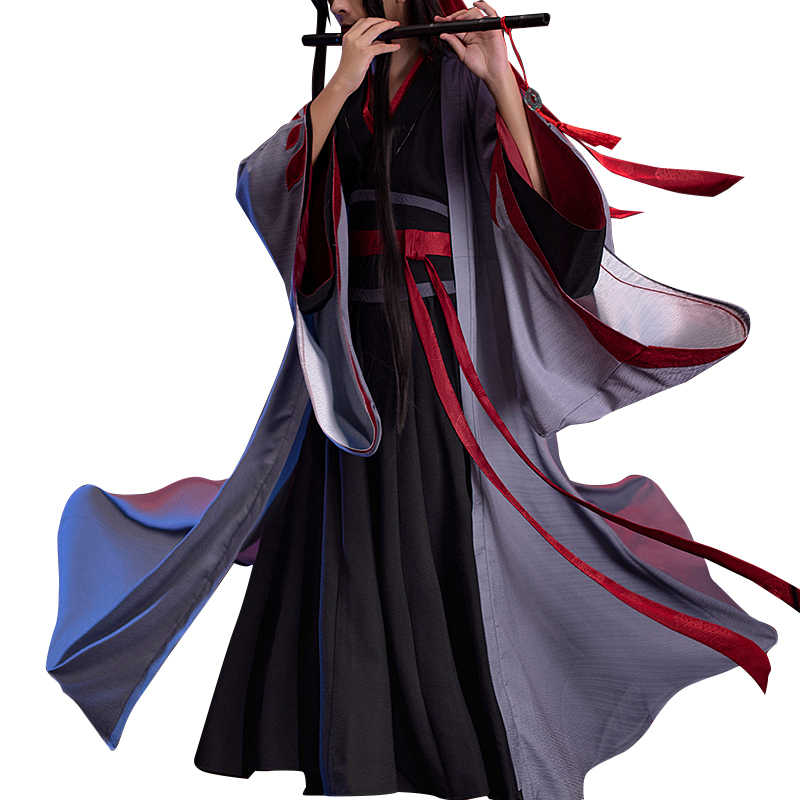 Mo Dao Zu Shi Cosplay Costumes,Wei Wuxian"Yi Lina Lao Zu" Full set