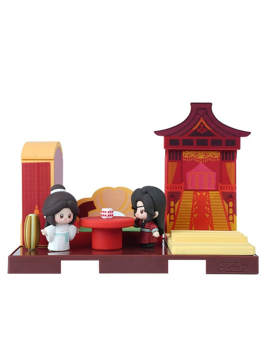 Heaven Official'S Blessing Desktop Storage，Decoration，Tian Guan Ci Fu Desktop Decoration Animation Peripheral Products Hua Cheng&XIE LIAN（JI LE FANG）