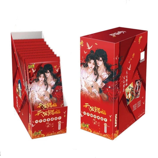 Heaven Officials Blessing Collection Card ，Comic Style Cards，Tian Guan Ci Fu Animation Peripheral Products