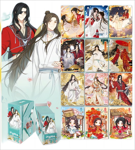 Heaven Official'S Blessing Collection Card ，Tao Yuan Qian Deng Series，Tian Guan Ci Fu Animation Peripheral Products