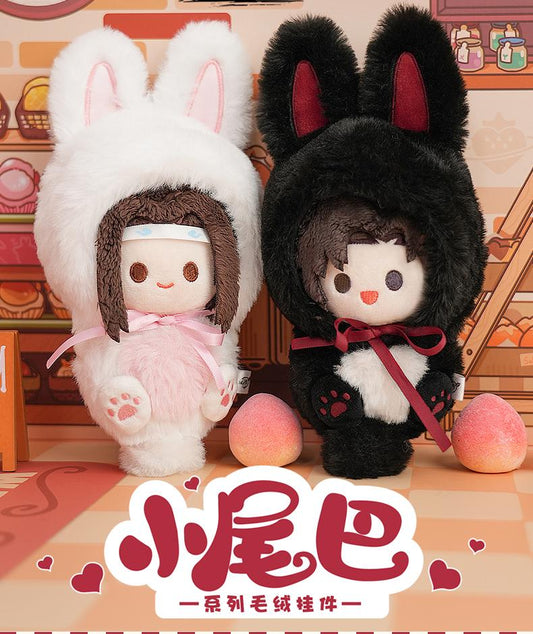 Mo Dao Zu Shi Plush Pendants，Wei Wuxian&Lan Wangji Doll，Backpack Accessories，Animation Peripheral Products