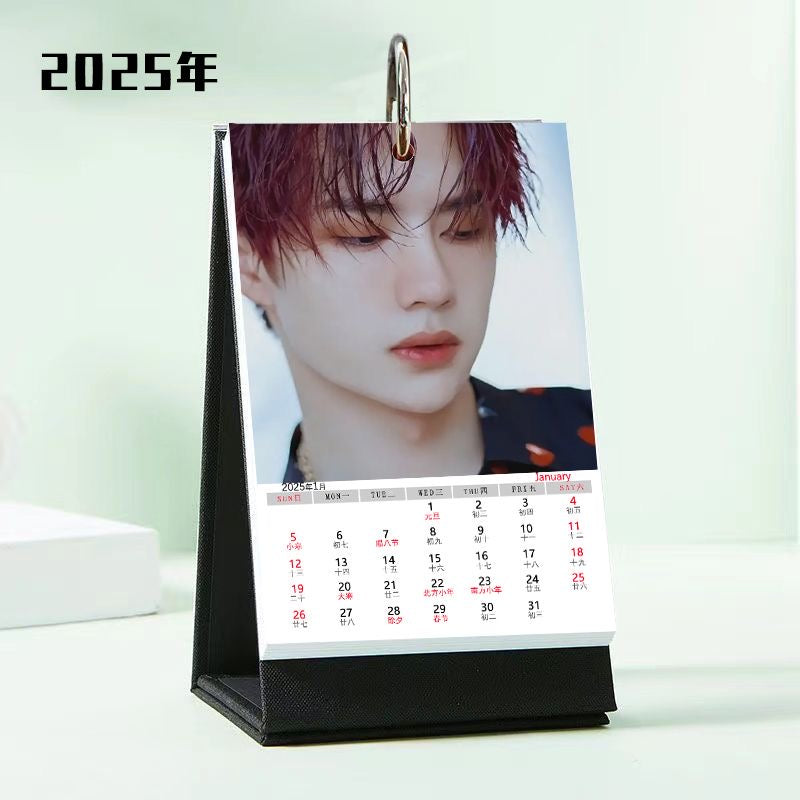 The Untamed (BJYX) Desk Calendar, 2025 Desktop Calendar, 25 Page Calendar