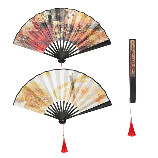 Heaven Official'S Blessing Folding Fan，San Lang&Xie Lian，Tian Guan Ci Fu，Animation Peripheral Products