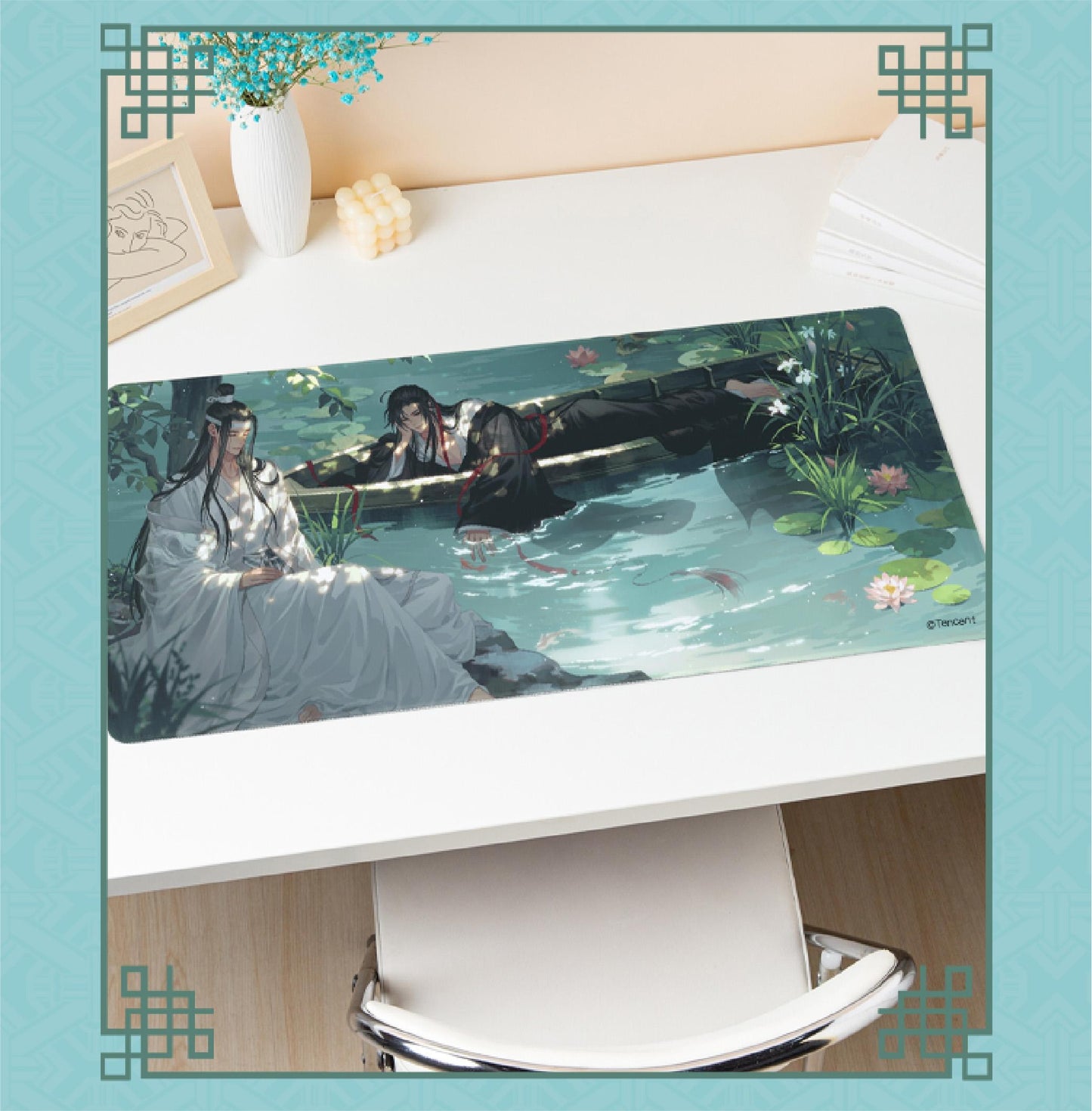 Mo Dao Zu Shi Mouse Pad,Desktop Large Mouse Pad 40 * 80CM,Animation Peripheral Products