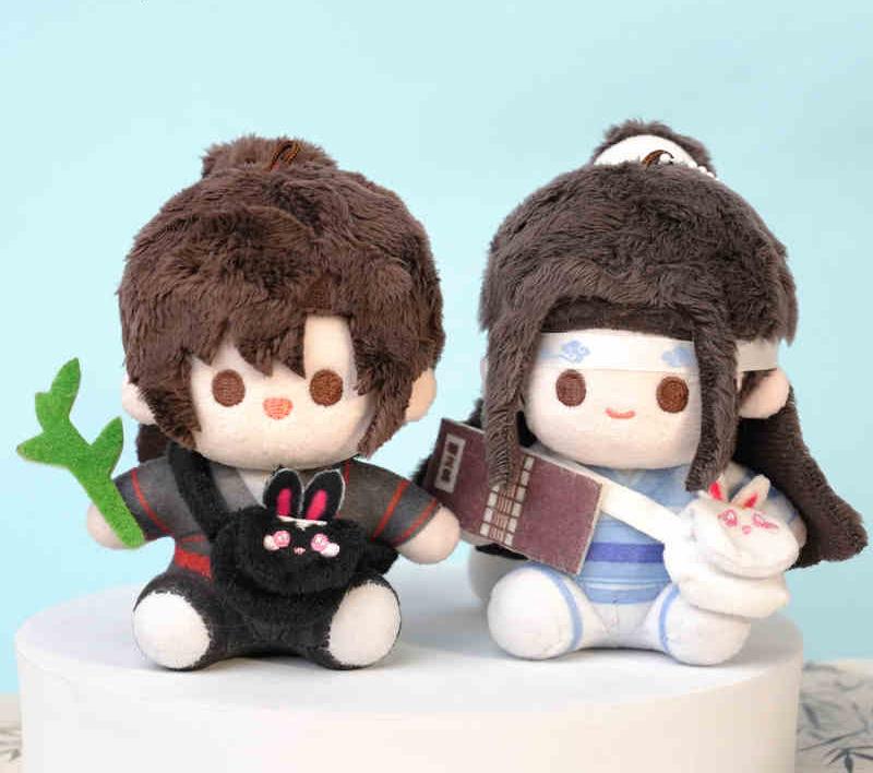 Mo Dao Zu Shi Plush Pendants，Keychains，Backpack Accessories, Sitting Doll,Animation Peripheral Products