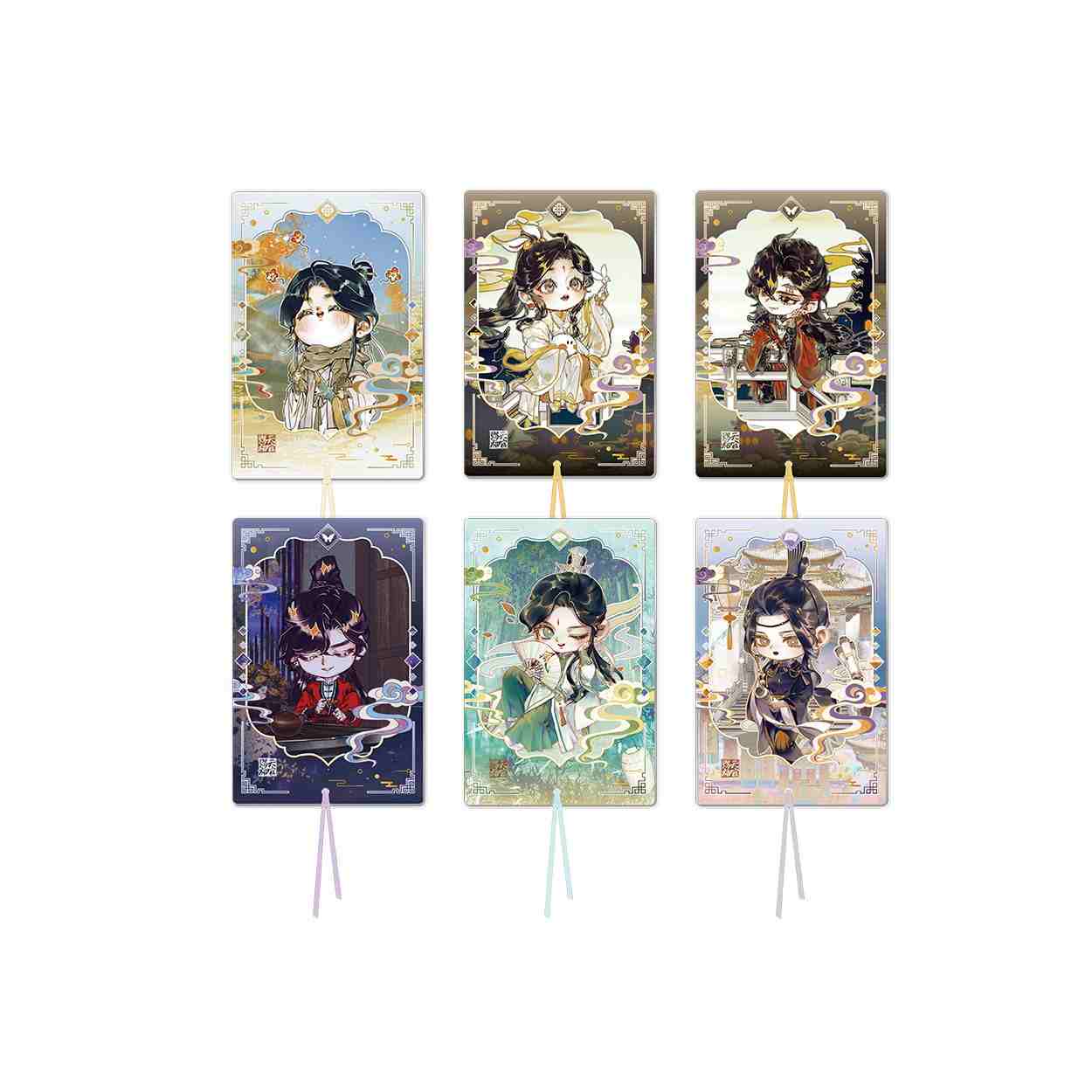 Heaven Officials Blessing Tinplate Badge Pin,bookmark，postcard