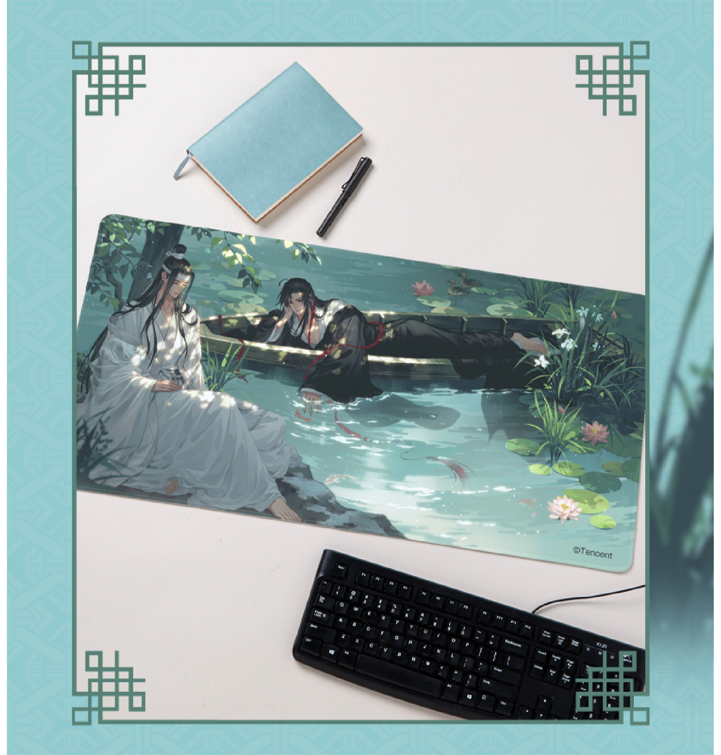 Mo Dao Zu Shi Mouse Pad,Desktop Large Mouse Pad 40 * 80CM,Animation Peripheral Products