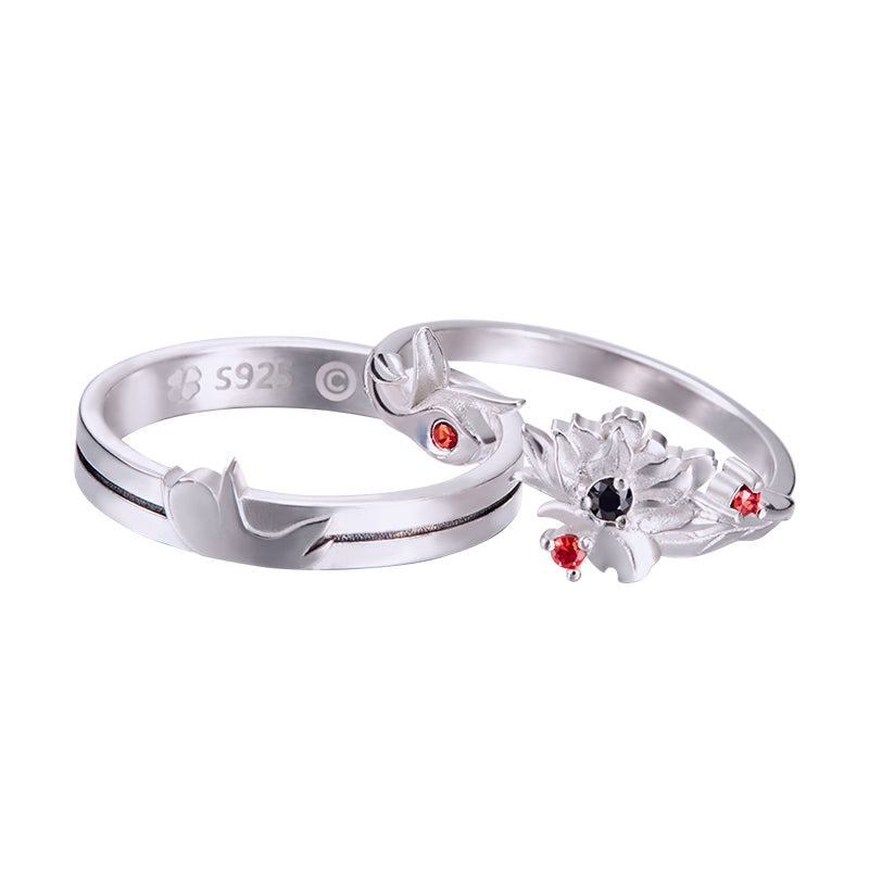 MO DAO ZU SHI Ring，Women's 925 silver ring，WEI WUXIAN&LAN WANGJI,Animation peripheral products