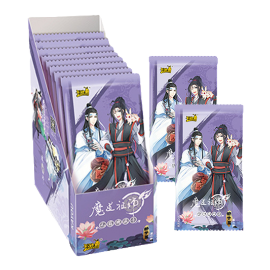 Mo Dao Zu Shi Collection Card，Zui Meng Series，Wei Wuxian&LAN Wangji Card，Animation Peripheral Products (A Full Box (90 Cards))