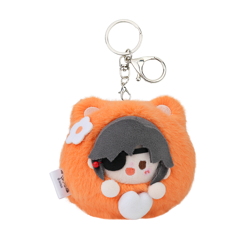 Heaven Officials Blessing Plush Pendants，Cute Food Shaped Keychains，Backpack Accessories