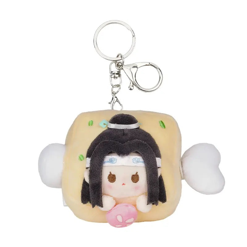 Mo Dao Zu Shi Plush Pendants，Cute Food Shaped Keychains，Backpack Accessories