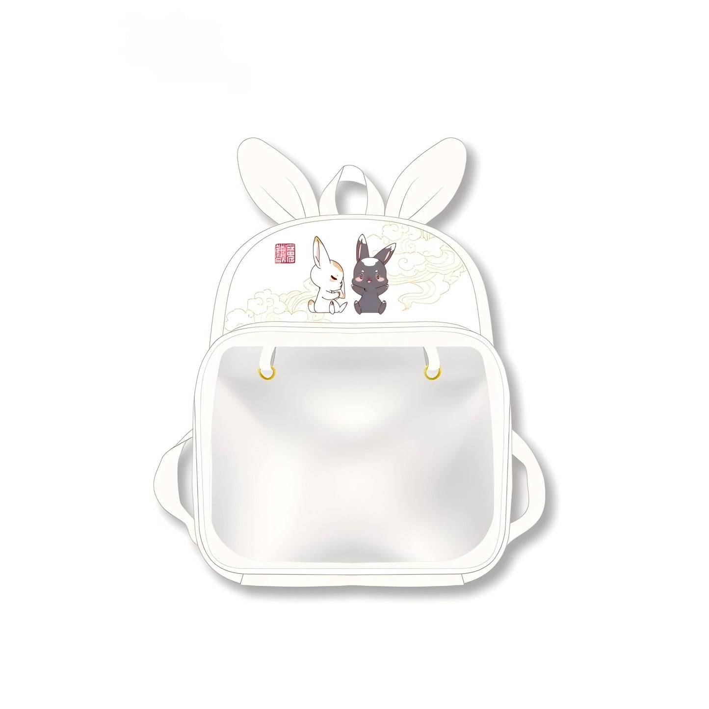 Mo Dao Zu Shi Backpack，Lightweight Bookbag ，Wei Wuxian&Lan Wangji，Animation Peripheral Products