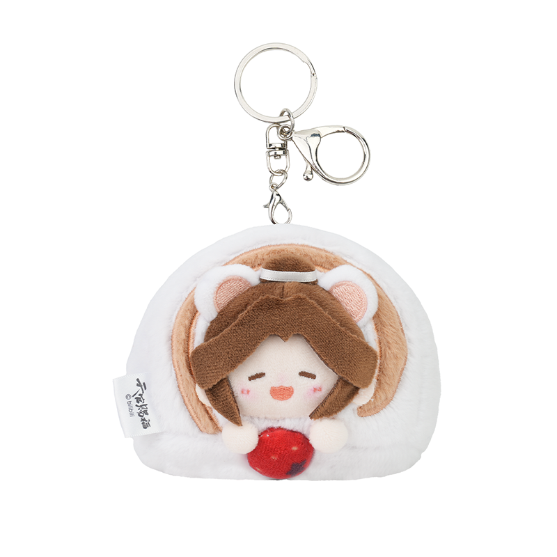 Heaven Officials Blessing Plush Pendants，Cute Food Shaped Keychains，Backpack Accessories